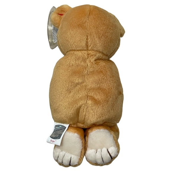 TY Beanie Baby HOPE Praying Bear Plush Stuffed Bear 1999 (4213) - Picture 2 of 5